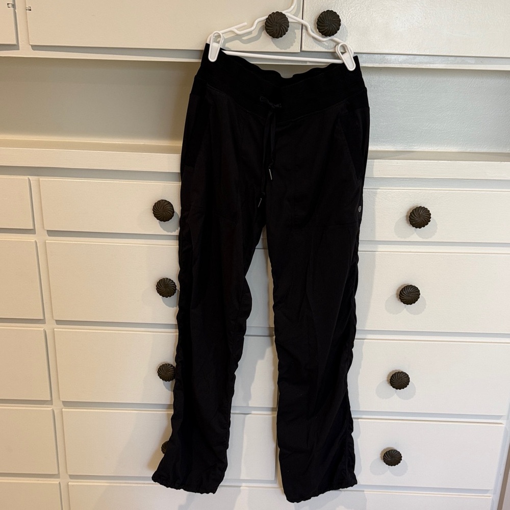LuluLemon Black Dance Pants size 8